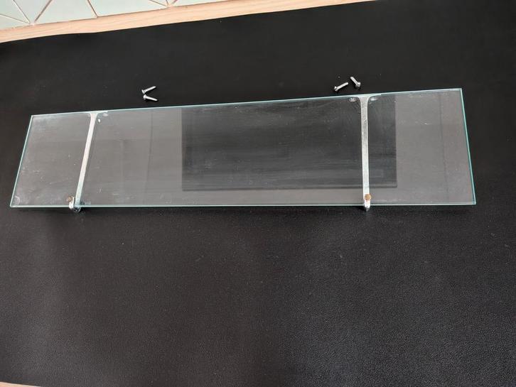 glazen planchet, 60'er jaren, Huis en Inrichting, Badkamer | Badtextiel en Accessoires, Gebruikt, Ophalen