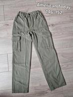 American Today legergroene broek 146-152, Kinderen en Baby's, Kinderkleding | Maat 146, Broek, America Today, Meisje, Nieuw