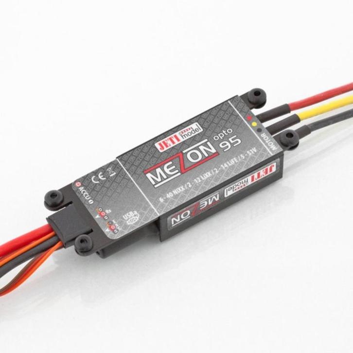 JETI ESC Mezon 95 opto RPM incl RPM sensor, Hobby en Vrije tijd, Modelbouw | Radiografisch | Helikopters en Quadcopters, Nieuw