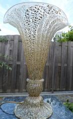 Barovier & Toso, Italiaanse kelk lamp met bladgoud jaren 60, Ophalen, Glas, Vintage, Retro