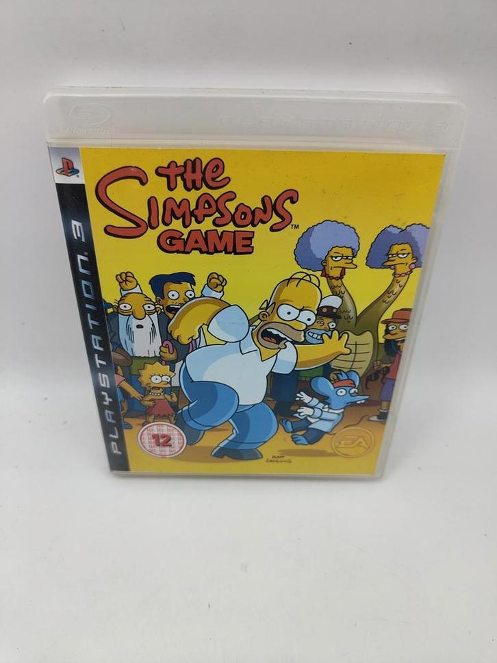 The Simpsons Game PS3, Spelcomputers en Games, Games | Sony PlayStation 3, Zo goed als nieuw, Avontuur en Actie, 1 speler, Vanaf 3 jaar