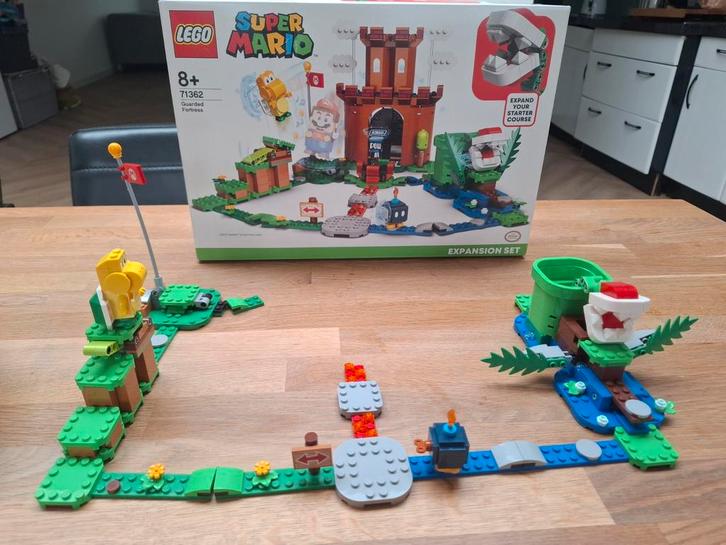LEGO Super Mario 71362 Bewaakte Vesting, Kinderen en Baby's, Speelgoed | Duplo en Lego, Zo goed als nieuw, Lego, Complete set
