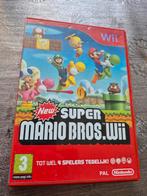 New Super Mario Bros. Wii - Compleet!, Spelcomputers en Games, Eén computer, Ophalen of Verzenden, Zo goed als nieuw, Platform