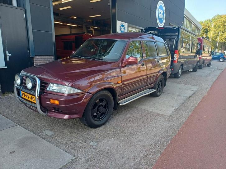 Uniek in Nederland zeldzame geworden Ssang yong Musdo 2.9Td, Auto's, Oldtimers, Particulier, Diesel, Overige carrosserieën, Handgeschakeld