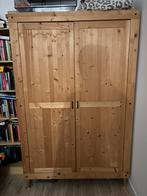 Houten kast, Ophalen, 100 tot 150 cm, Met hangruimte, Zo goed als nieuw