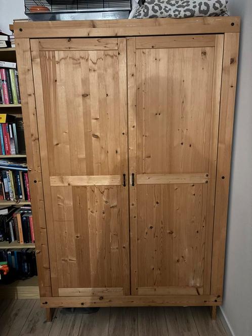 Houten kast, Huis en Inrichting, Kasten | Kledingkasten, Zo goed als nieuw, 150 tot 200 cm, 100 tot 150 cm, 50 tot 75 cm, Met deur(en)
