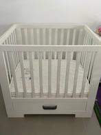 Kidsmill Long Island Box met Lade Wit incl matras, Ophalen, Zo goed als nieuw, In hoogte verstelbaar
