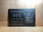 Leisteen BBQ Bord - Welkom bij de BBQ, Ophalen of Verzenden, Nieuw