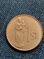 Slowakije 1 Korun 1994 UNC, Verzenden, Overige landen, Losse munt