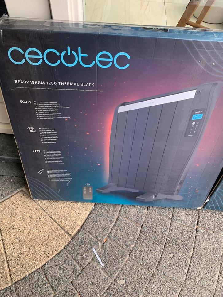 Cecotec Ready Warm 1200 - Nieuw in doos!, Huis en Inrichting, Kachels, Nieuw, Vrijstaand, Overige soorten, Elektrisch, Ophalen of Verzenden