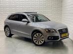 Audi Q5 2.0 TFSI hybrid quattro Pro line PANO, Auto's, Audi, Euro 5, Gebruikt, Zwart, Leder en Stof