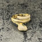 14k gouden ring slang model