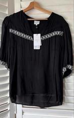 Dante 6 Zwarte Aztec Blouse, Kleding | Dames, Ophalen of Verzenden, Zo goed als nieuw, Maat 38/40 (M), Zwart