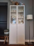 Ikea billy oxberg vitrinekast wit, Huis en Inrichting, Ophalen, 200 cm of meer, 50 tot 100 cm, Klassiek met 'n twist