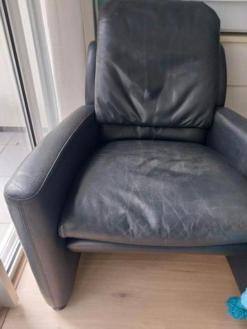 Zwarte Leolux Fiabo Fauteuil - Heerlijk! beschikbaar voor biedingen