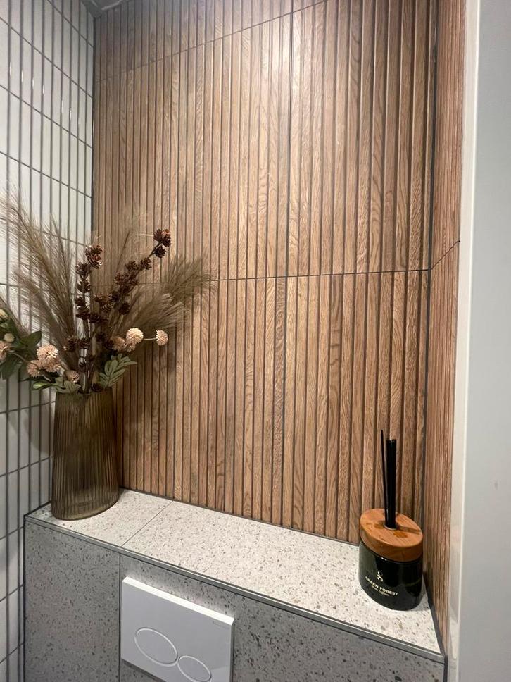 Restant 3 wandtegels 30x60cm, Doe-het-zelf en Verbouw, Tegels, Zo goed als nieuw, Wandtegels, Keramiek, Minder dan 20 cm, Minder dan 5 m²