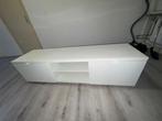 Witte tv kast 160x42x45cm, Ophalen, Overige materialen, 150 tot 200 cm, Zo goed als nieuw