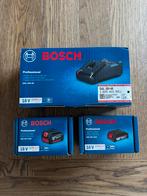 Bosch lader, 4.0 & 2.0 Ah accu’s NIEUW, Doe-het-zelf en Verbouw, Gereedschap | Machine-onderdelen en Toebehoren, Ophalen, Nieuw
