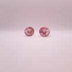 Elegante oorbellen met een unieke touch, Ophalen, Overige materialen, Nieuw, Roze