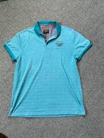 PME Legend poloshirt turqouise blauw maat XL, Blauw, Pall Mall PME Legend, Maat 56/58 (XL), Ophalen of Verzenden