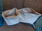 2 leuke mandjes voor op de babykamer, Kinderen en Baby's, Kinderkamer | Inrichting en Decoratie, Ophalen of Verzenden, Zo goed als nieuw