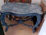 Antiek Barok Napoleon III Blauw Viooltafel Eettafel Tafel, Ophalen