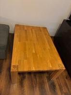 Goede salontafel (eikenhout) gratis, Ophalen, 100 tot 150 cm, Eikenhout, 50 tot 100 cm