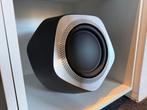 Beolab 19 subwoofer (Wisa, zwart/alu) B&O Bang en Olufsen, Subwoofer, Info@bang-olufsen.dk, Zo goed als nieuw, 120 watt of meer