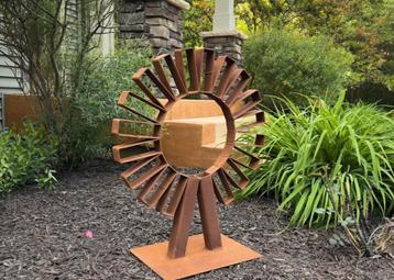 Kunstwerk “Het Zonnewiel” beschikbaar voor biedingen