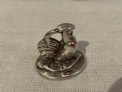 18de eeuw cachet signet lakstempel haan, Antiek en Kunst, Antiek | Goud en Zilver, Ophalen of Verzenden