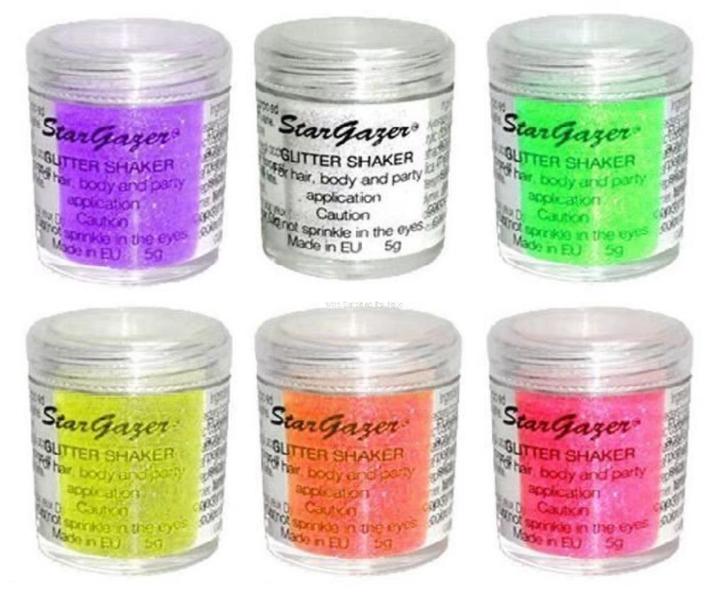 Stargazer Glitter Shaker - Carnaval - Schmink, Hobby en Vrije tijd, Feestartikelen, Nieuw, Overige typen, Carnaval, Ophalen of Verzenden
