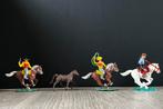 Cowboys , paarden en indianen figuren made in hong kong, Ophalen of Verzenden, Gebruikt