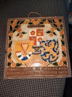 Antieke Westraven Wandtegel Oranjehuis, Ophalen of Verzenden