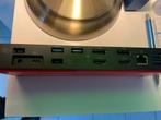 LENOVO THINKPAD THUNDERBOLT 3 GEN 2 DOCK. STATION., Computers en Software, Dockingstations, Ophalen of Verzenden, Zo goed als nieuw