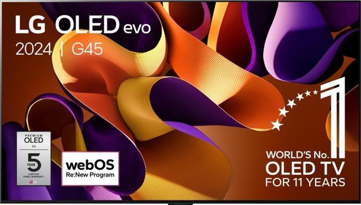 LG OLED77G45LW/NL UHD-/4K Smart EVO IV OLED TV A11 GEN.7, Audio, Tv en Foto, Televisies, Zo goed als nieuw, OLED, 100 cm of meer