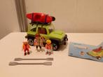 Playmobil 6889 jeep met kano's compleet, Ophalen of Verzenden, Zo goed als nieuw, Complete set