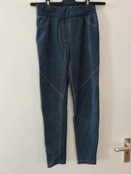 146 152 Donkerblauwe broek stretch tregging maat 146/152, Broek, Gebruikt, Meisje, Ophalen of Verzenden