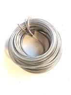 Geplastificeerde waslijn draad, Ophalen of Verzenden, Zo goed als nieuw, 10 tot 20 meter, Draad