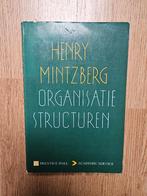 Organisatiestructuren - Henry Mintzberg, Boeken, Gelezen, Ophalen of Verzenden, Management, Henry Mintzberg