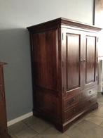 bergkast/computerkast teak koloniaal, Huis en Inrichting, Ophalen, Gebruikt