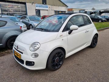 Fiat 500 0.9 TwinAir Lounge Cabrio 3-Drs Airco! Bj:2014 beschikbaar voor biedingen