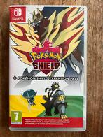 Pokemon Shield + expansion pass en incl codes!, Avontuur en Actie, Online, Ophalen of Verzenden, Zo goed als nieuw