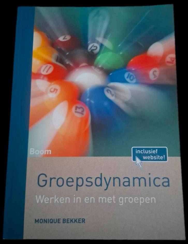 Groepsdynamica: Werken in en met groepen- Social Work HBO, Boeken, Studieboeken en Cursussen, Zo goed als nieuw, HBO, Gamma, Verzenden