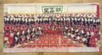Antieke Japanse drieluik houtblok prent, Antiek en Kunst, Kunst | Niet-Westerse kunst, Verzenden