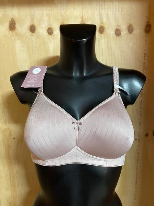 Felina bh zonder beugel 80a - 90a - 75b - 80b - 90b - 90d, Kleding | Dames, Ondergoed en Lingerie, BH, Beige, Verzenden