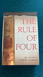 The rule of four - Ian Caldwell&Dustin Thomason, Ophalen of Verzenden, Zo goed als nieuw