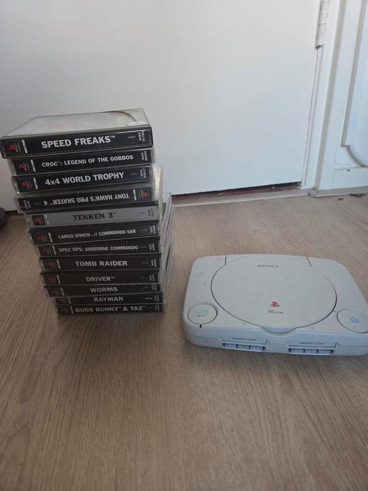 Complete sony playstation PSone, Computers en Software, Beschrijfbare discs, Gebruikt, Overige typen, Ophalen of Verzenden