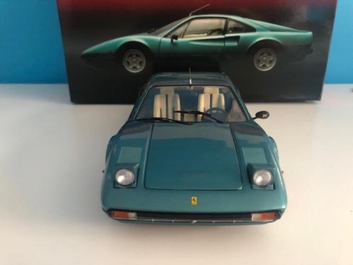 FERRARI 308GTB 1975 PARIS SALOON DEBUT VERSION 1:18 KYOSHO, Hobby en Vrije tijd, Modelauto's | 1:18, Zo goed als nieuw, Auto, Kyosho