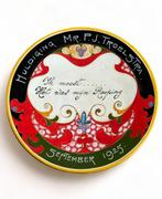 Pieter Jelle Troelstra Dichter & Politicus Plateel schaal, Ophalen of Verzenden
