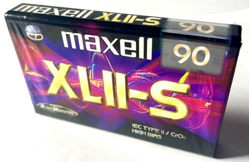 Maxell XL II-S 90 Cassette bandje Niieuw en gesealed., Cd's en Dvd's, Cassettebandjes, Nieuw in verpakking, Onbespeeld, 1 bandje